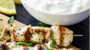 pollo tzatziki