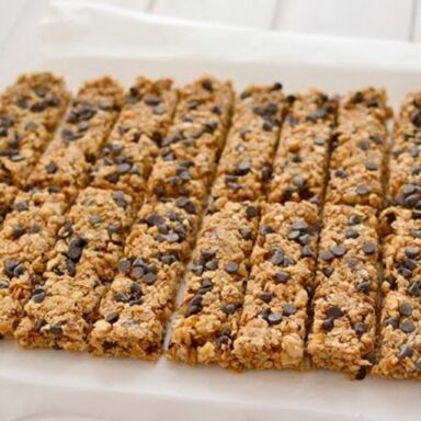 Barra de cereales: una merienda rápida y sabrosa