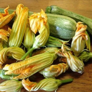 Flores de calabaza gratinadas: una receta sabrosa y rústica