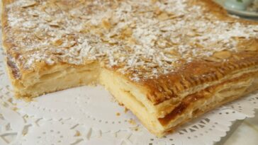 tarta de hojaldre