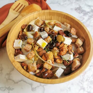 ensalada de castañas