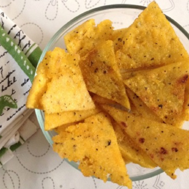 Chips de polenta: deliciosa y sabrosa receta para el aperitivo