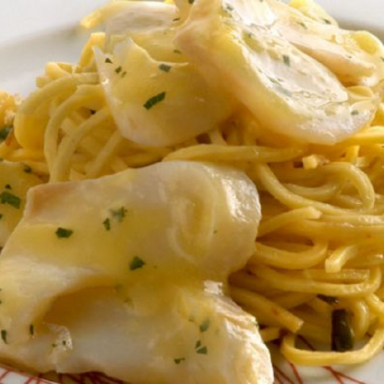 Pasta con bacalao: receta sencilla, sabrosa y mediterránea