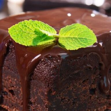 pastel de chocolate sin azucar ni harina