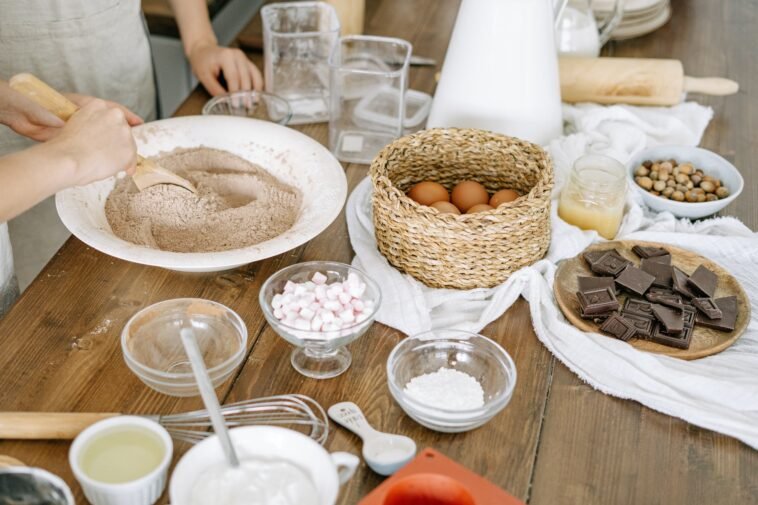 tarta de besos de dama