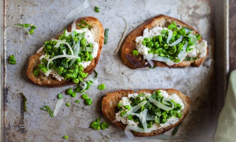 Bruschetta irlandesa: receta rústica con pan de cereales