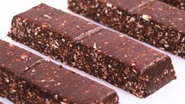 barritas de chocolate