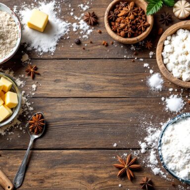 Galletas de mantequilla decoradas para Navidad