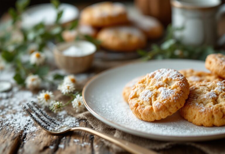 Galletas Spritz decorate per le festività natalizie