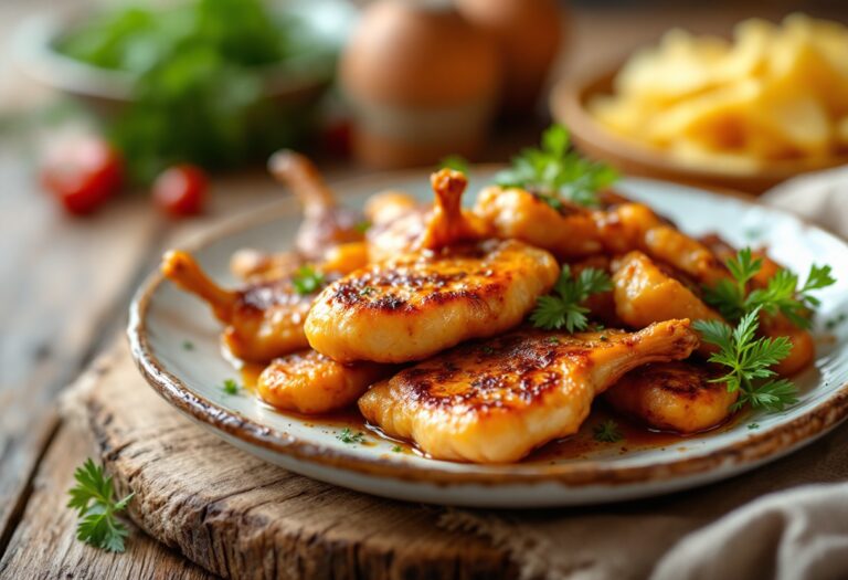 Chuletas de Sajonia cocinadas a la perfección