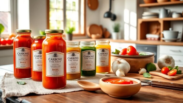 carbone fine food lanza su nueva y deliciosa linea de salsas italianas para disfrutar en casa 1761732573