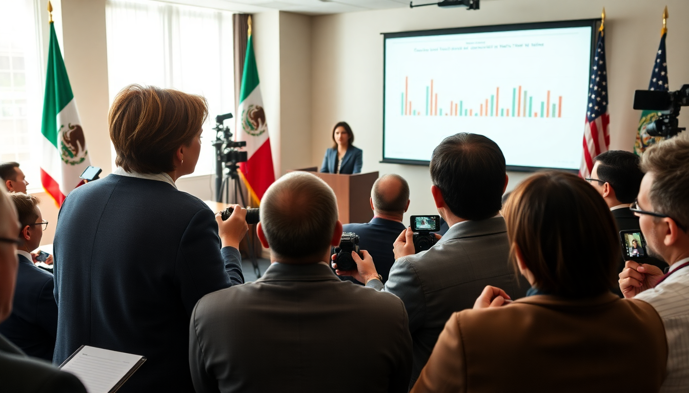 Claudia Sheinbaum aborda la situación de los mexicanos en EE.UU.