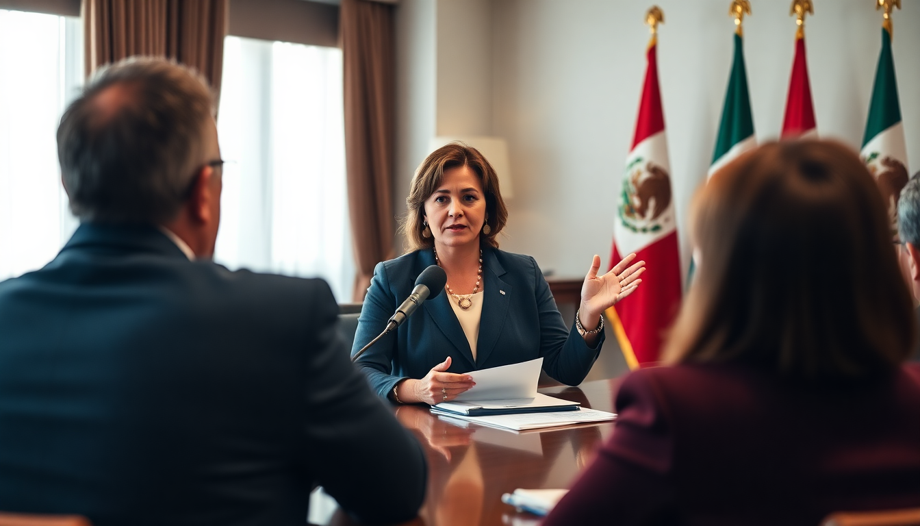 Claudia Sheinbaum responde a las acusaciones de Trump sobre los cárteles