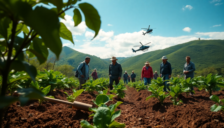 Colombia reanuda uso de glifosato para erradicar coca