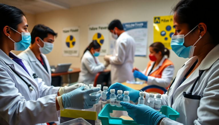 Colombia se prepara para combatir un brote de fiebre amarilla