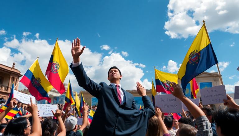 Daniel Noboa: El presidente más joven de Ecuador se reelige en medio de crisis