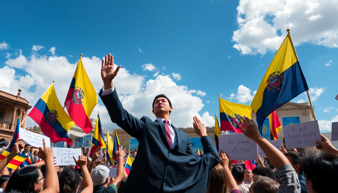 Daniel Noboa: El presidente más joven de Ecuador se reelige en medio de crisis