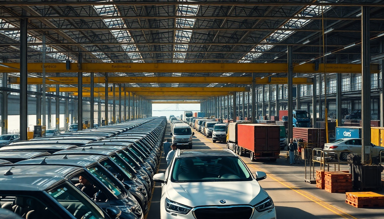 Descenso en exportaciones de vehículos en México