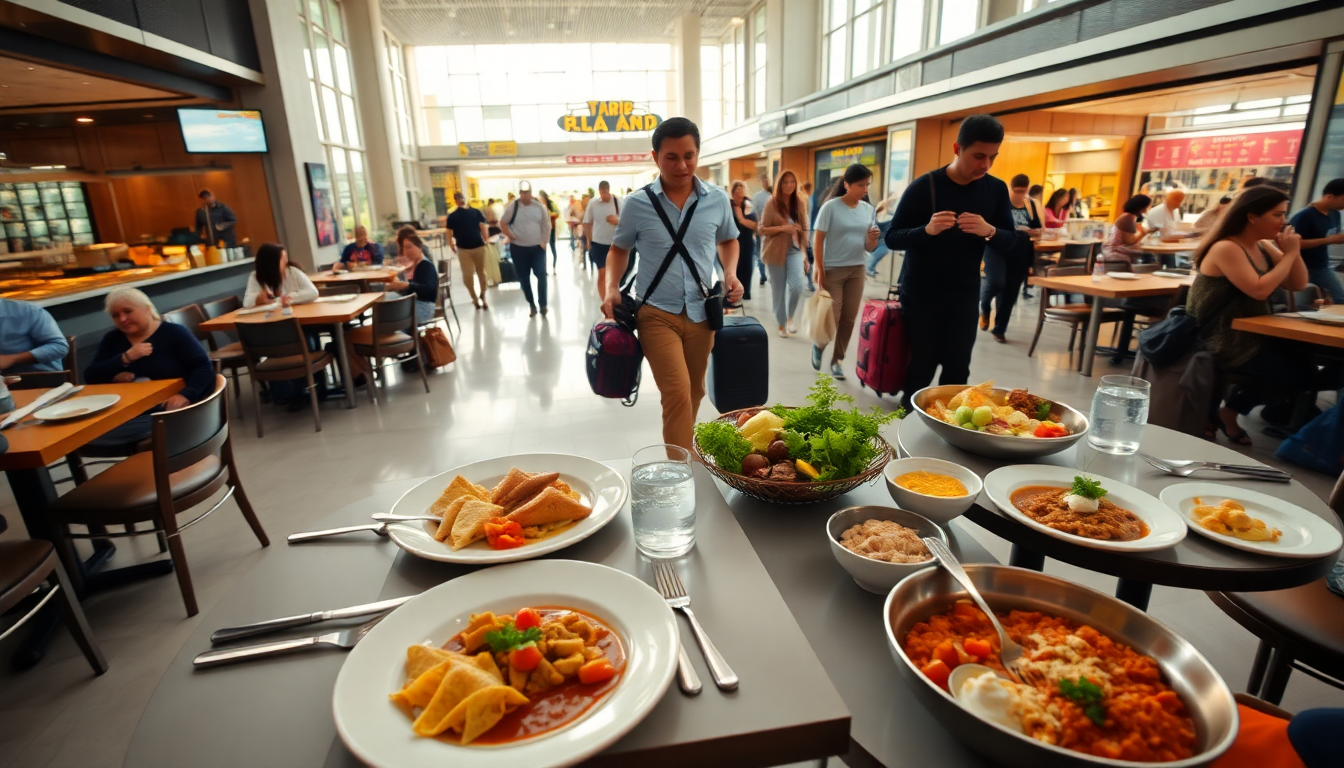 Descubre los Mejores Restaurantes en el Aeropuerto Internacional de la Ciudad de México