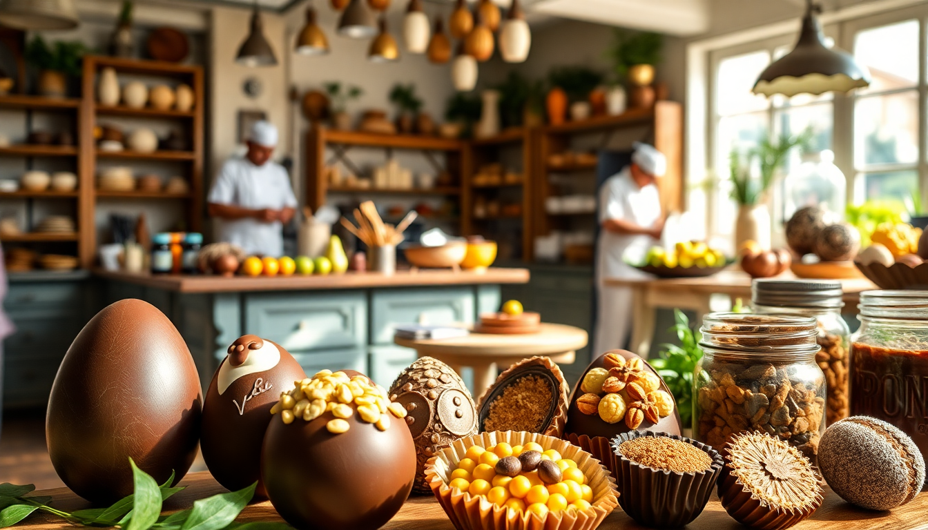 Innovaciones Dulces: La Páscoa de 2023 Trae Sorpresas en Chocolaterías