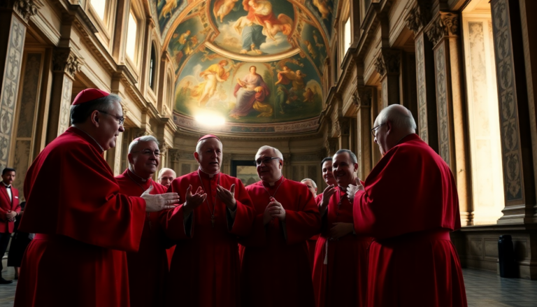 Los cardenales se preparan para el conclave del nuevo papa