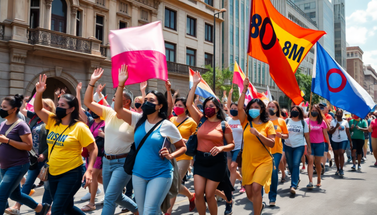 Marcha del 8M en Barranquilla: Un llamado a la acción