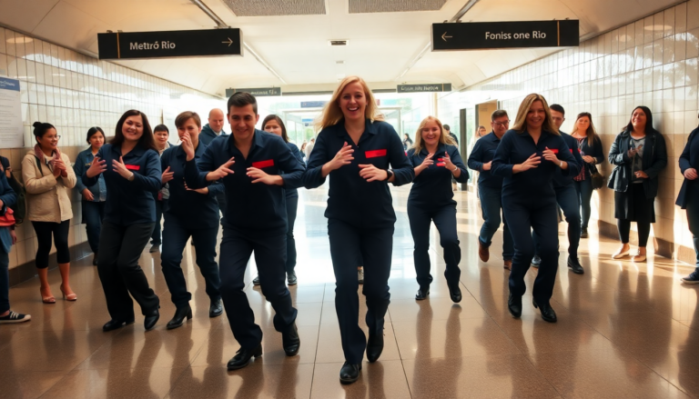 Metrô Rio sorprende con versión de ‘Love Game’ para informar sobre el evento de Lady Gaga