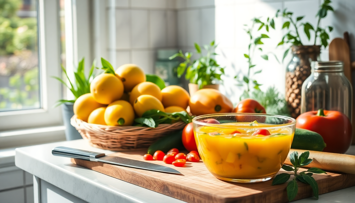 Recetas de Mango y Verduras Frescas | Sabor Primaveral