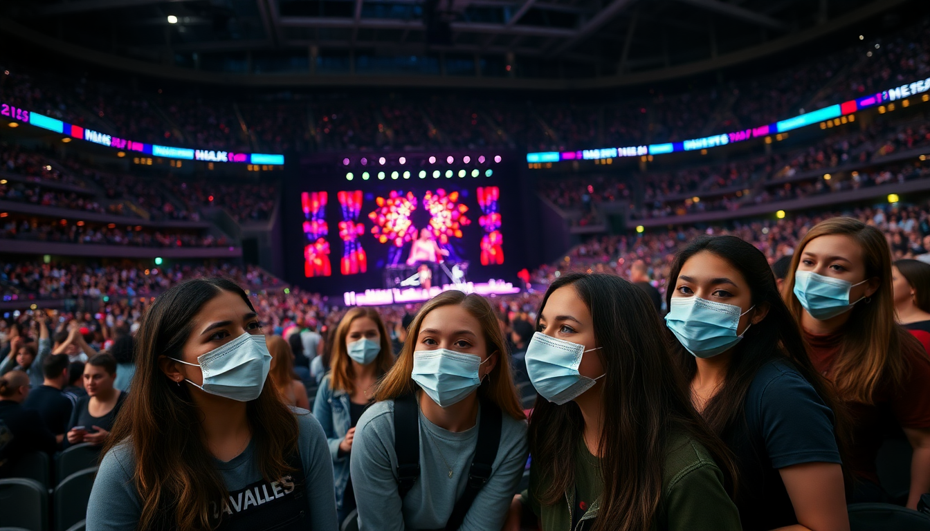 Advertencia de salud sobre posible exposición al sarampión en concierto de Shakira