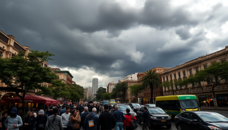 Alerta de tormentas fuertes y granizo en Buenos Aires y alrededores