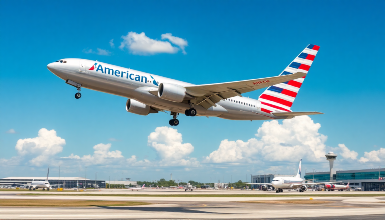 American Airlines duplica sus vuelos desde Chicago a México y el Caribe