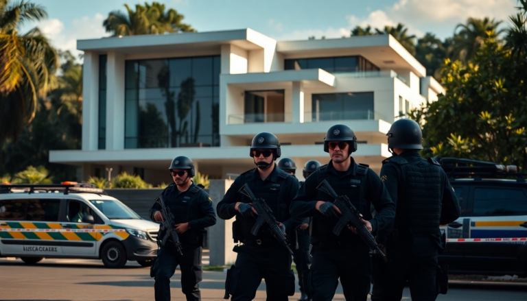 Arresto di un presunto leader di una faczione criminale a San Paolo