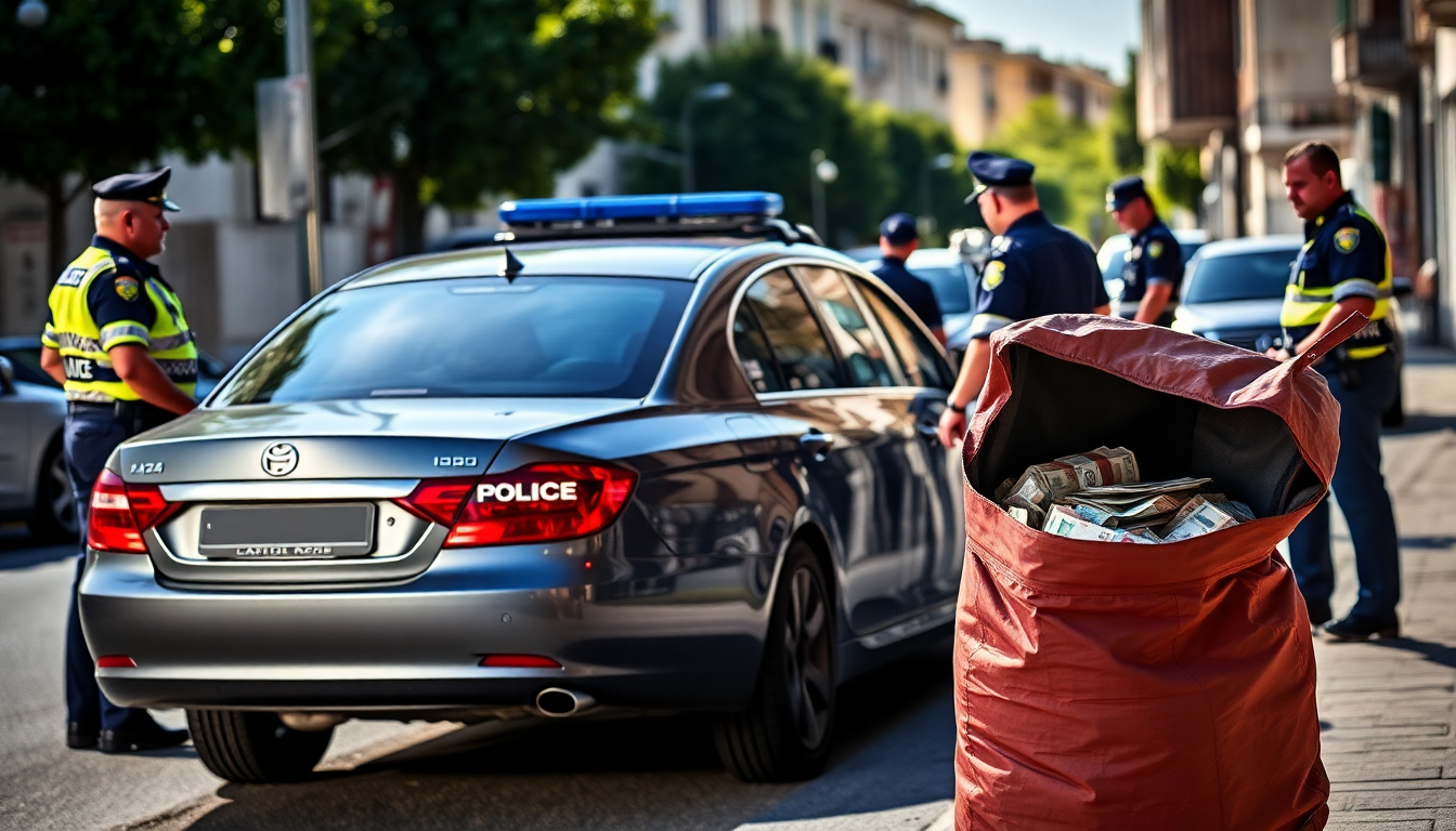 Arresto en Liniers: un intento de soborno y más de un millón en efectivo