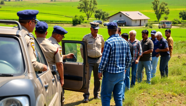 Capturan a implicados en un robo de tierras en la ciudad