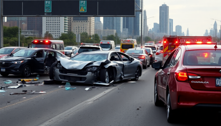 Choques múltiples en la Autopista 25 de Mayo y otros incidentes viales