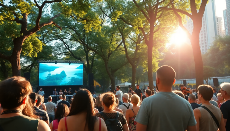 Concierto y festival de cortos sobre la crisis climática en São Paulo