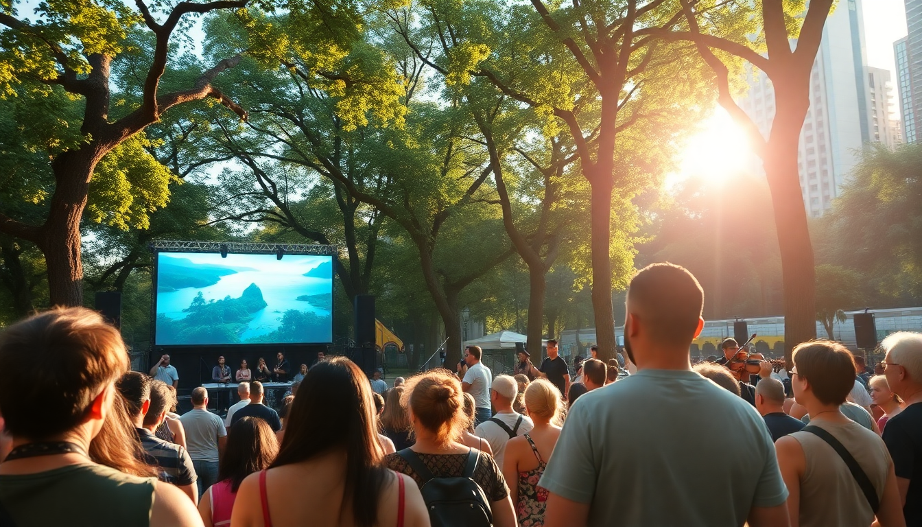Concierto y festival de cortos sobre la crisis climática en São Paulo