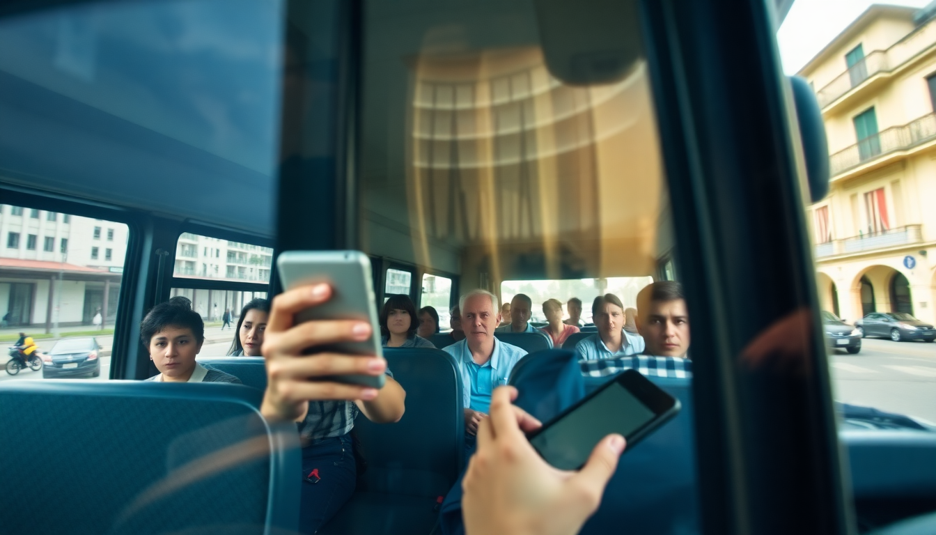 Conductor multado por usar el celular mientras estaba al volante