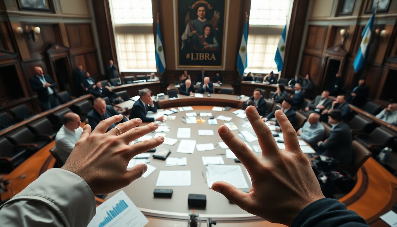 Crisis en el gobierno por el escándalo $LIBRA