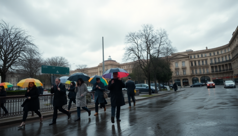 El clima en Buenos Aires para el 27 de mayo: frío y lluvias