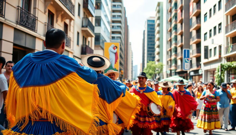 El cortejo de maracatu ilumina la Virada Cultural 2025