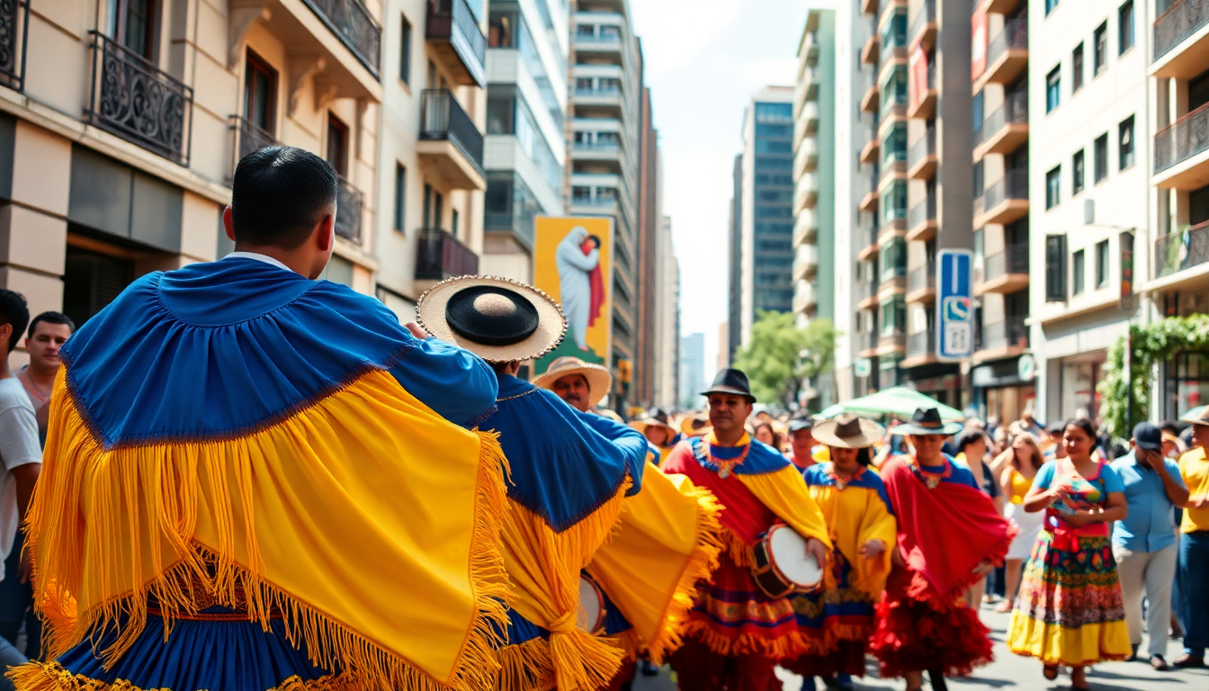 El cortejo de maracatu ilumina la Virada Cultural 2025