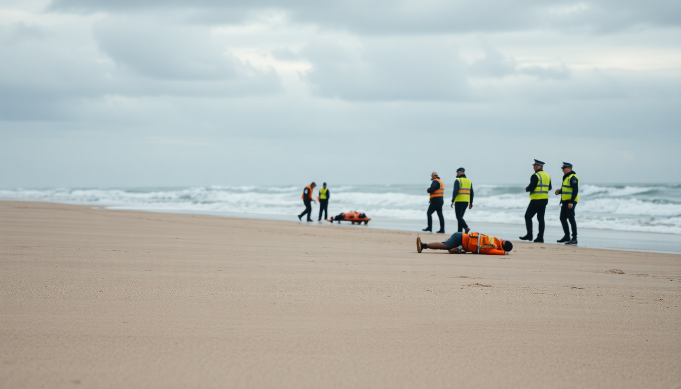 Encuentran el cuerpo de una mujer en el Atlántico