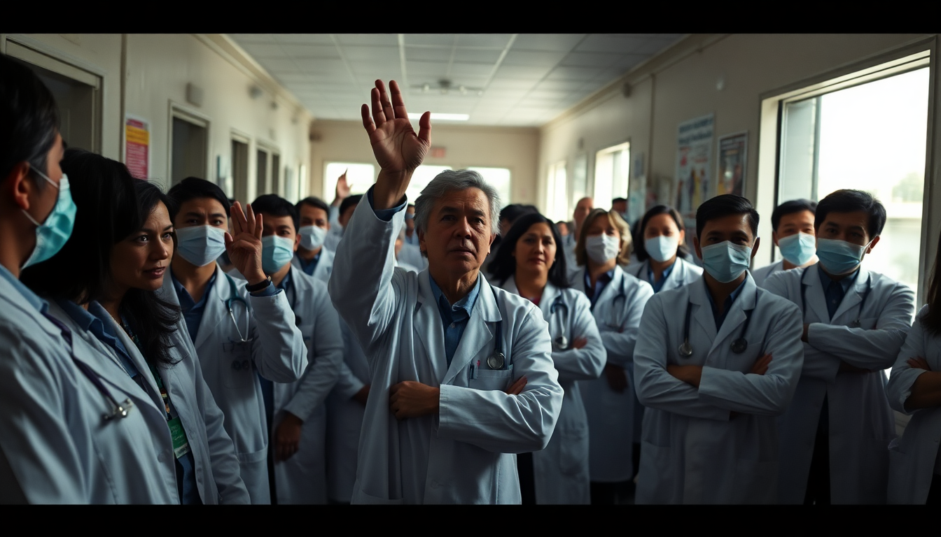 Fracasó la reunión entre el Gobierno y los residentes del Garrahan