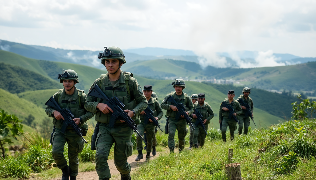 Fuertes combates en Risaralda: el ejército contra el Clan del Golfo