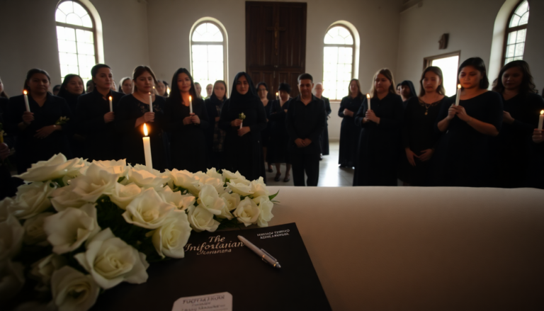 Funeral de María José Estupiñán: un adiós conmovedor