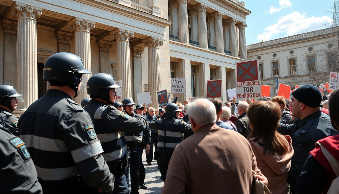 Gendarmes reprimen a jubilados en el Congreso: otro miércoles de incidentes