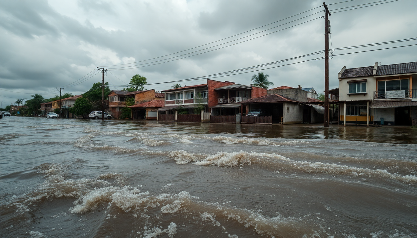 Impacto de las lluvias en Itagüí y sus alrededores