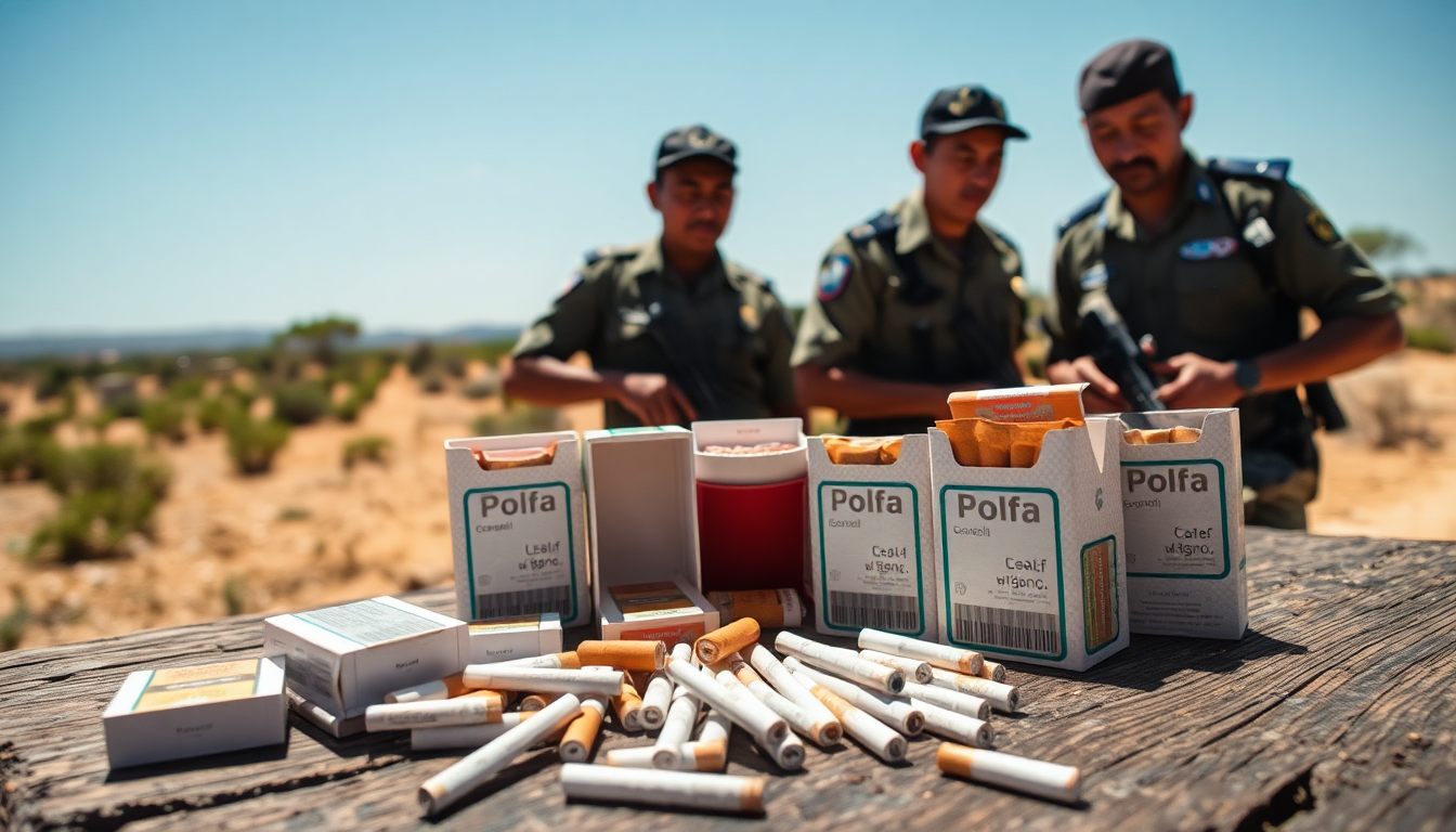 Incautación de cigarrillos en la Guajira: otro golpe al contrabando