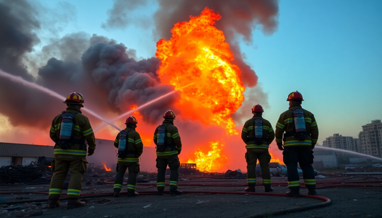 Incendio en fábrica de La Estrella moviliza a bomberos de tres municipios